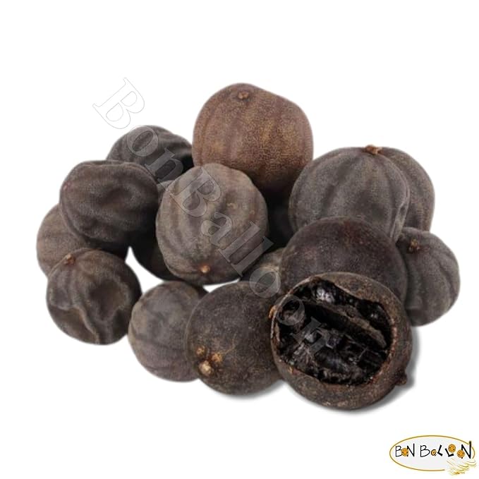 BonBalloon Pure &amp Organic Black Limes Lemon Limu Lime limon Whole Dried Dry Fresh Natural Herbal Herb Tea Seasoning Spice Spices Cooking Vegan Kosher Halal ( 17.64 oz / 500 gm ) ليمون مجفف اسود حل