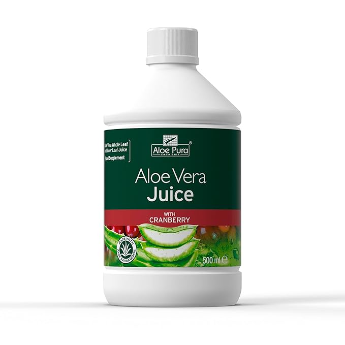Aloe Pura Cranberry Aloe Vera Juice 500 ML