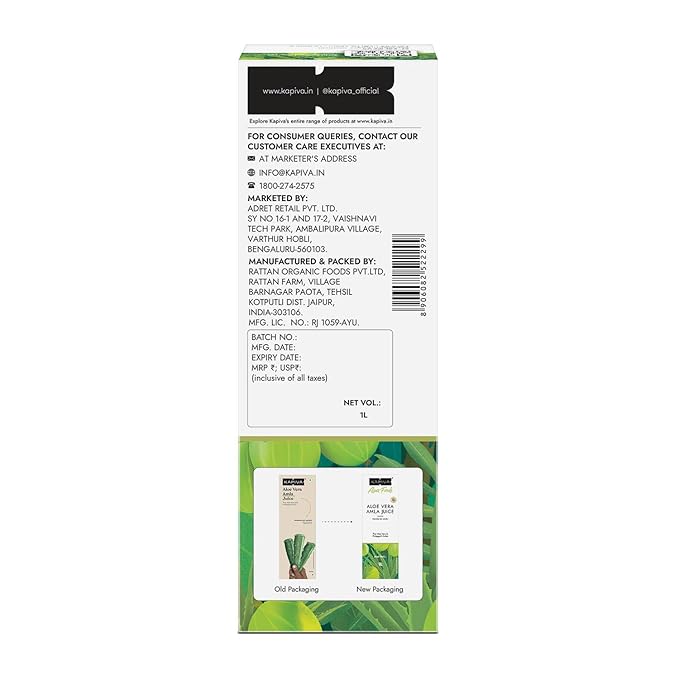 Kapiva Wild Amla Juice 1L