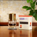Lacàph Phin Brewing Kit - LACÀPH PHIN BLEND WHOLE BEAN &amp MICROFILTER PHIN BREWER - Vietnamese Coffee Starter Set