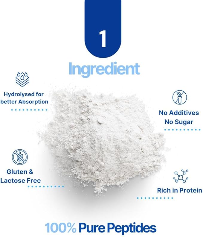 The Intelligent Health Hydrolysed Collagen Powder (Bovine) - High Protein Grass Fed Unflavoured Peptides - Collagen Supplements for Women | Gluten Free Paleo &amp Keto Friendly (Stick Pack (30))