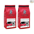 Lacas Coffee Company Medium Fine Ground Coffee 12oz Bag (2 bags Town &amp Country (Breakfast Blend))