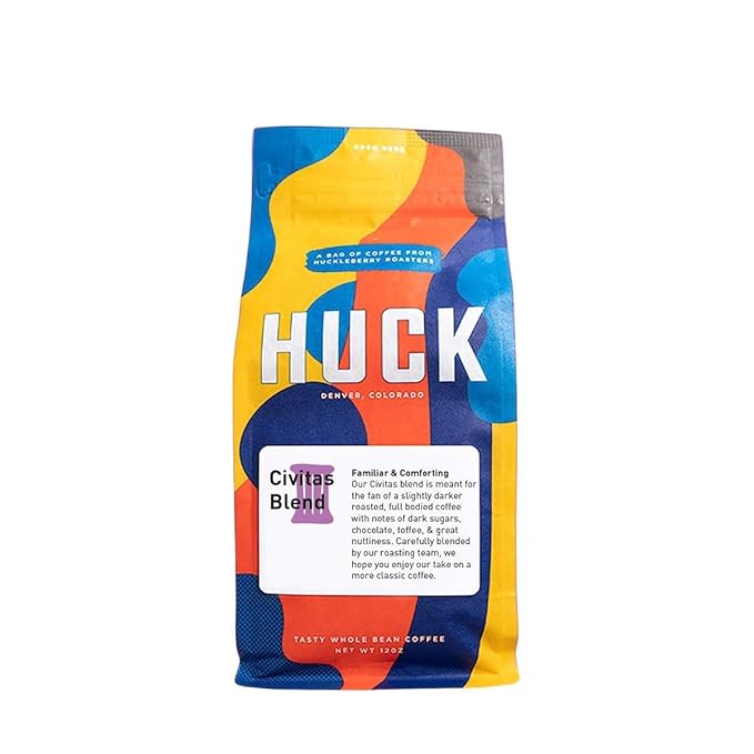 Civitas Blend - Roasted by Huckleberry Roasters - Freshly Ground Coffee - 5 Pound Bag