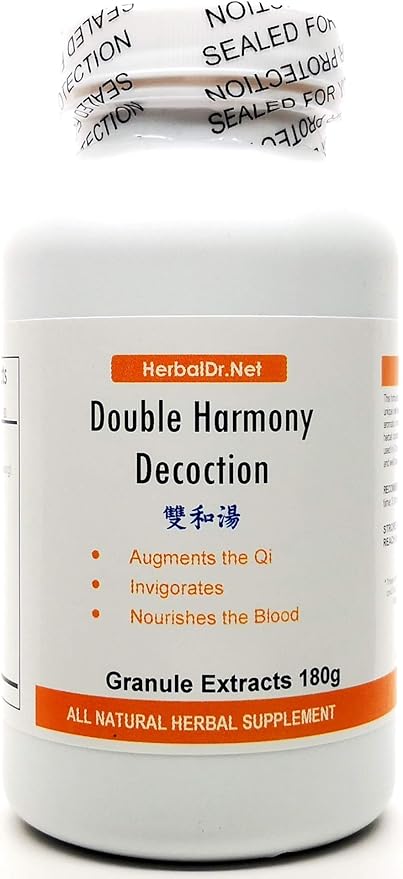Double Harmony Decoction Extract Powder Tea 180g (Shung He Tang) Ready-To-Drink 100% Natural Herbs