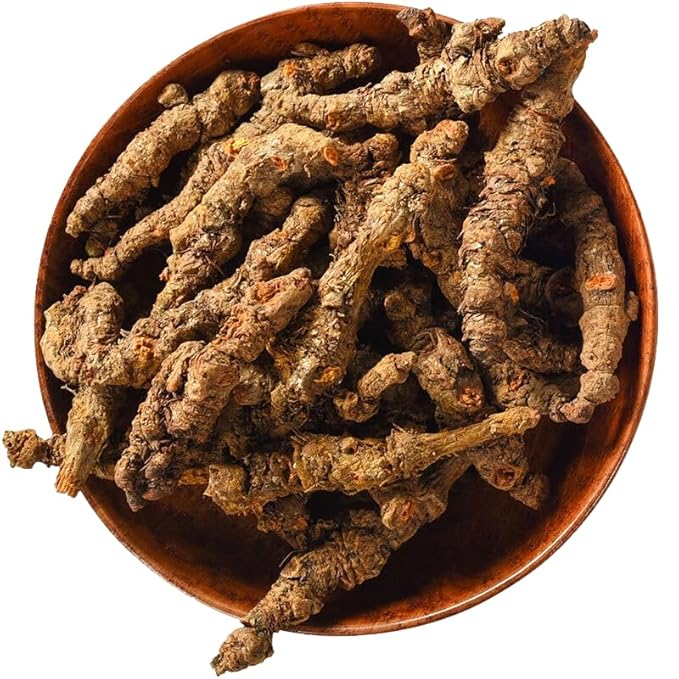 Coptis Chinensis (Huang Lian) Root Whole Pieces 1.06oz (30g) - Dried Whole Herb with Intensely Bitter Taste Natural Sun-Dried Herb for Traditional Use Herbal Tea Additive-Free