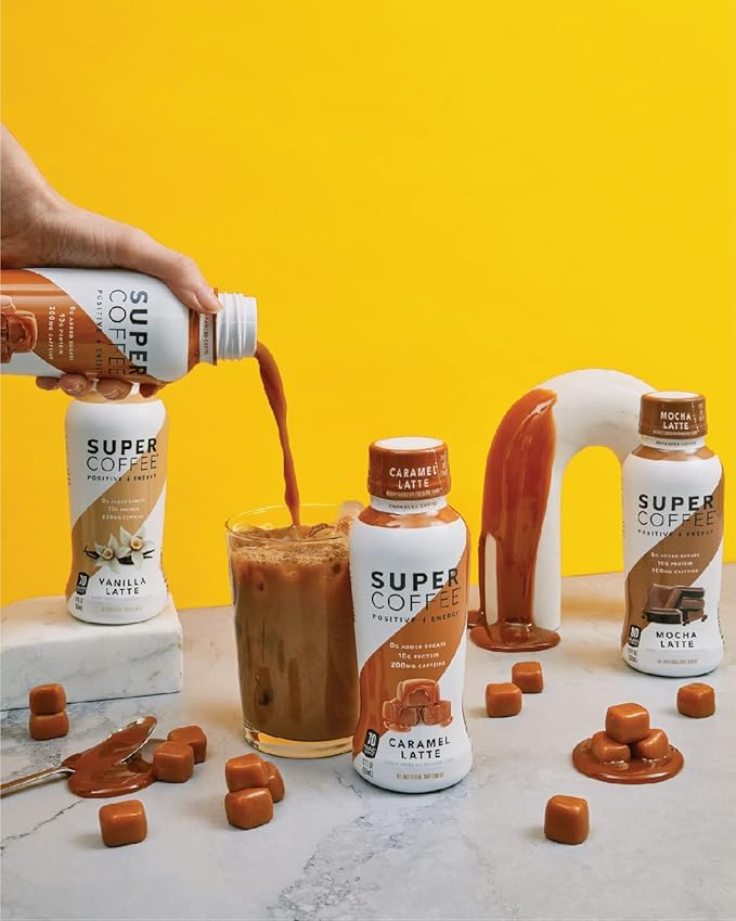 Kitu Super Coffee Sugar-Free Formula 10g Protein Keto Approved Lactose Free Soy Free Gluten Free (Pack of 6) (Sugar Free Mocha)