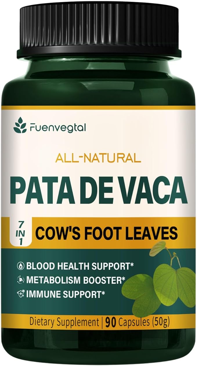 Pata de Vaca - Natural Blood Health &amp Metabolism Support Capsules.90Capsules