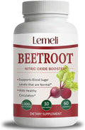 Morvyn Lemeli Beetroot 1300mgPure Non-GMO &amp Gluten Free Beet Root Supplement- 60 Capsules