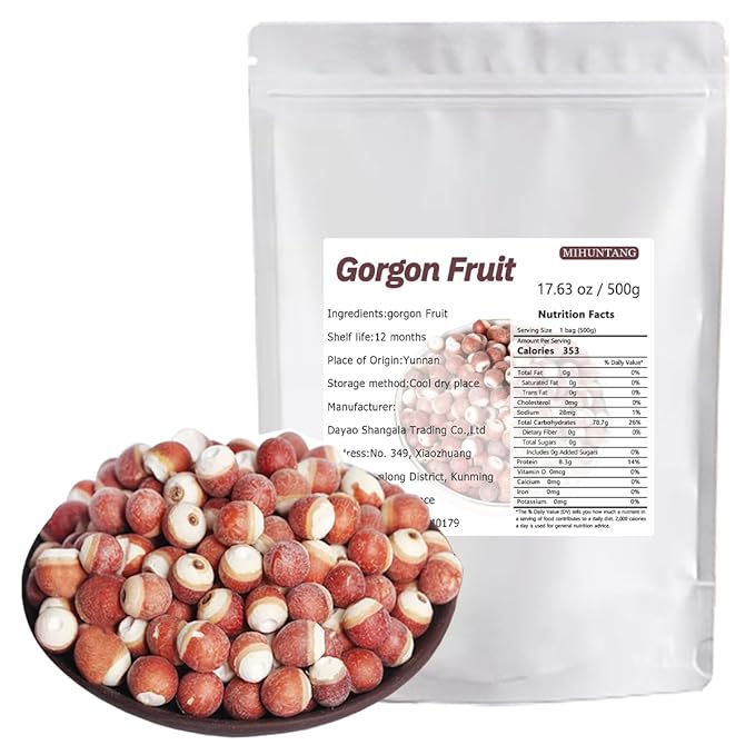 Gorgon Fruit 17.6oz Dried Gorgon Qian Shi