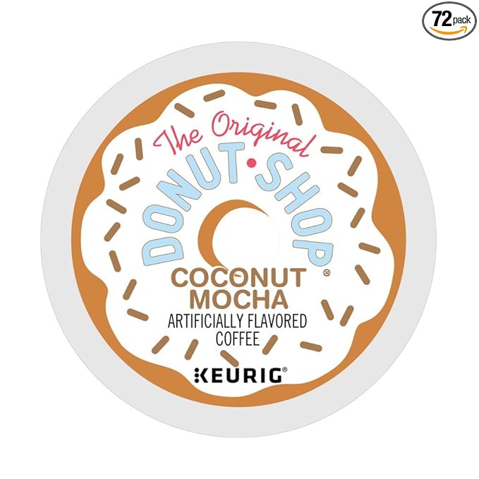 Donut Shop Coconut Mocha K-Cups (GMT6248) - 72 Count