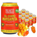 Blake’s Zero Proof El Chavo Margarita Sparkling Mocktail Non Alcoholic Carbonated Juice Beverage Gluten Free Mango &amp Habanero Inspired Flavor 12 Pack