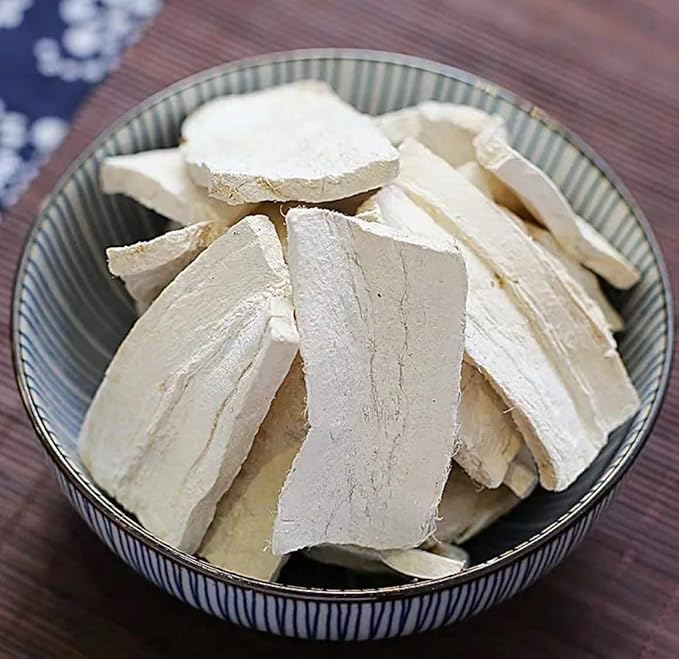 Greenlike Kudzu Root Slice Kudzu Tea Radix Puerariae Ge Gen 野生 葛根 葛根片 中药材 无熏硫 (16oz)