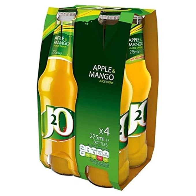 J2O Apple &amp Mango Juice 4 X 275ML
