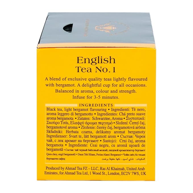 Ahmad Tea English Tea No.1 20 count (Pack of 6)