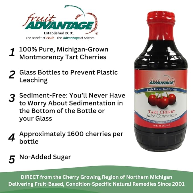 Traverse Bay Farms Tart Cherry Juice Concentrate (6-Pack)