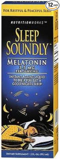 Nutritionworks Sleep Soundly Liquid 2 oz (Pack of 12)