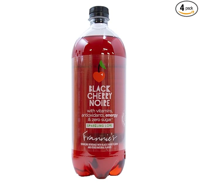 KauffmanTreats Frannie Sparkling Beverage (Black Cherry Blood Orange Irish Ginger Ale Pink Pomela) 135 Oz.