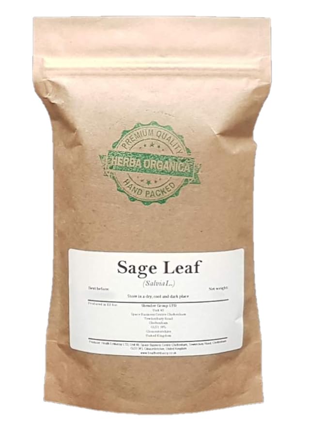 Herba Organica - Sage Leaf - Salvia L - Loose Herbal Tea (100g)