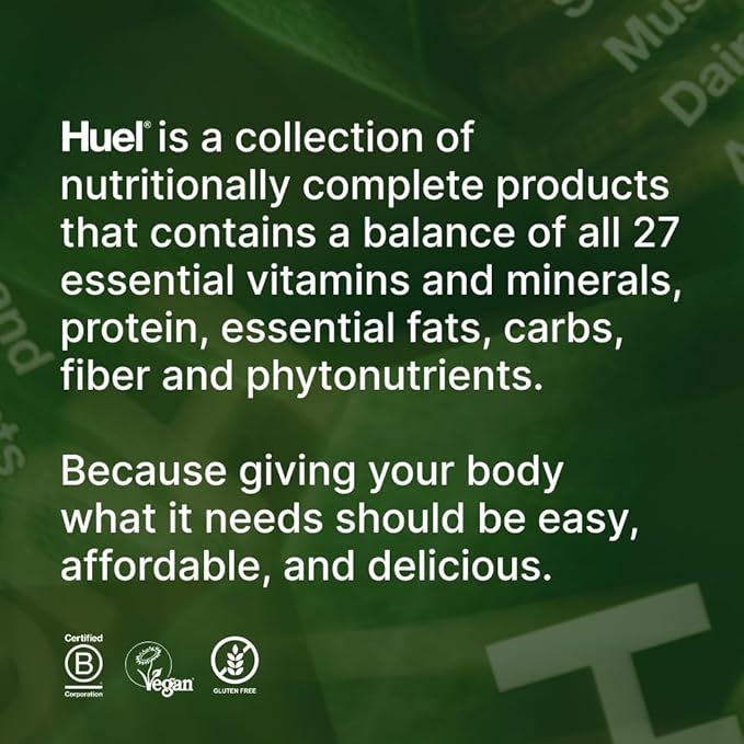 Huel Daily Greens Peach Passionfruit | Superfood Greens Powder | 91 Vitamins Minerals and Wholefood-Sourced Ingredients | Adaptogens Antioxidants Gut-Friendly Probiotics | 30 Servings