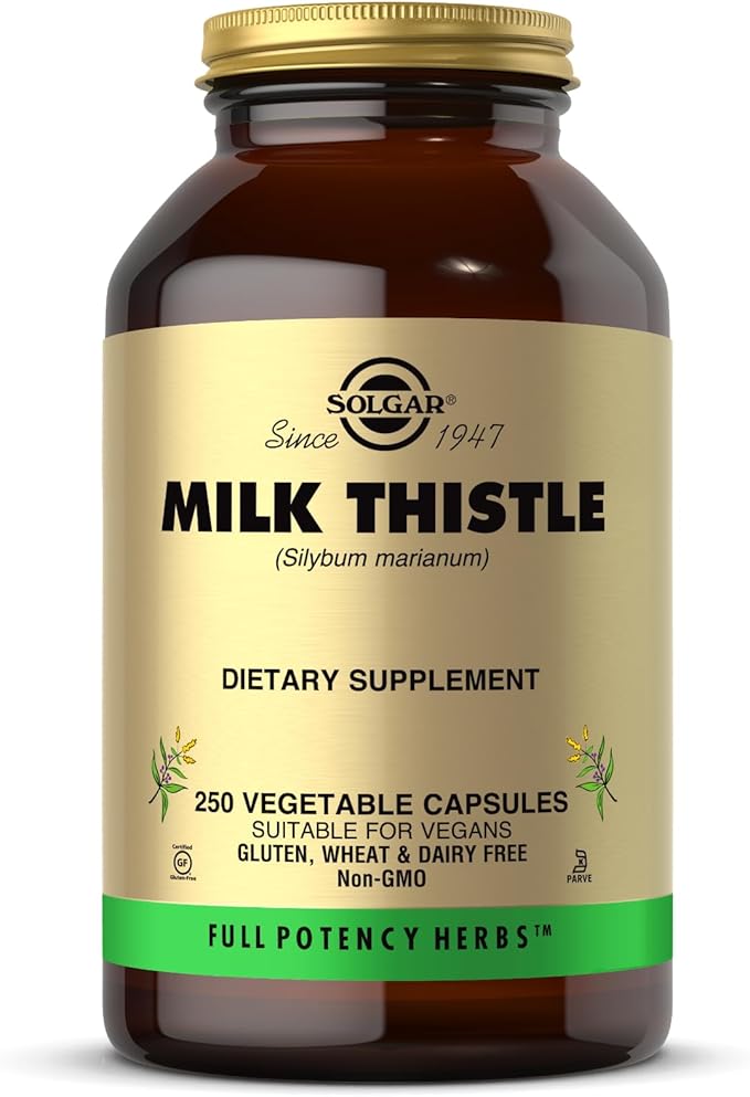 Solgar - Milk Thistle (Silybum Marianum 100 mg 250 veggie caps