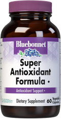 Bluebonnet Super Antioxidant Formula Vegetarian Capsules 60 Count White