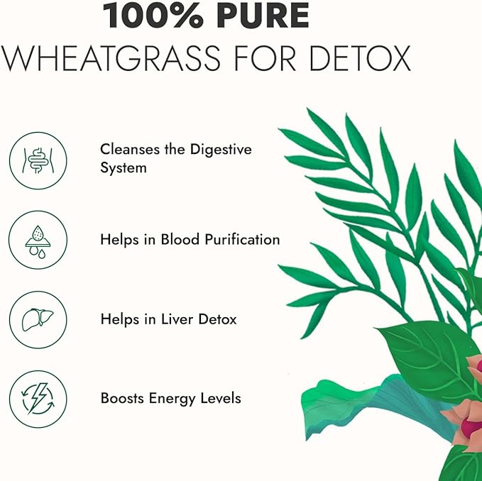 Kapiva Aloe Vera Juice + Wheatgrass Juice (1L+1L)