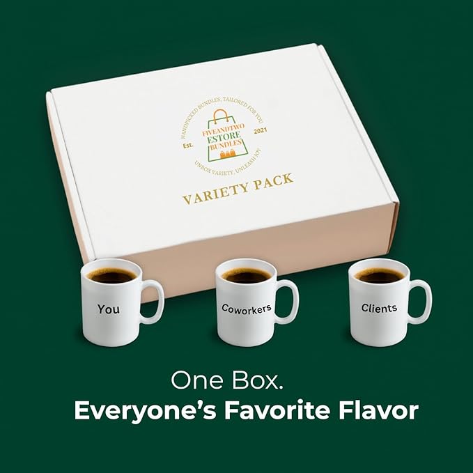 Flavored Coffee K-Cup Variety Pack – 10 Gourmet Flavors 30 Count Sampler – Premium Flavored K Cups Assortment for Home Office &amp Gifts – Mocha Vanilla Caramel Hazelnut &amp More