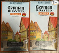 100% Arabica Medium Roasted Ground Coffee German Barissimo Low Acidity 17.6oz 500g (Two Packs)