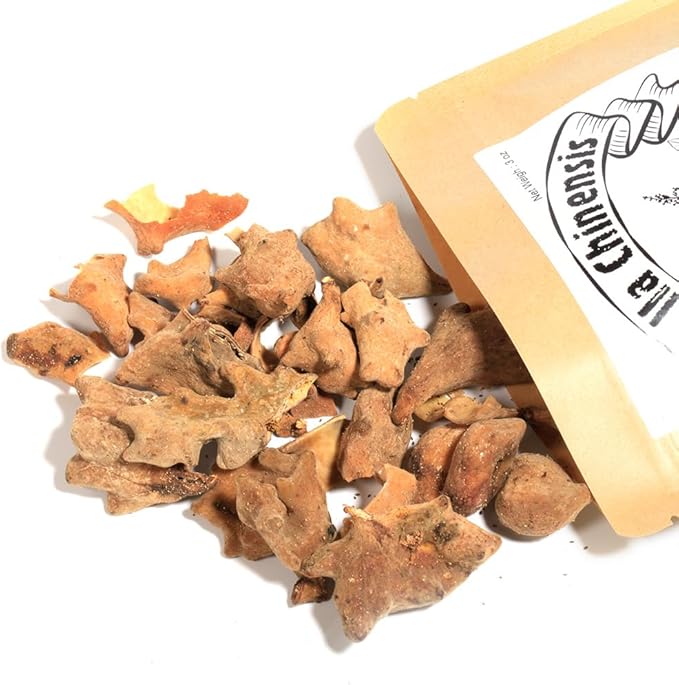 Galla Chinensis (Galls of Rhus chinensis/Melaphis Chinensis/Rhus chinensis/Wubeizi/五倍子/오배자) Dried Bulk Herb 3Oz (88g)