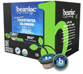 beaniac Organic Kickstarter Colombian Medium Light Roast Single Serve Compostable K Cup Coffee Pods Organic Arabica Coffee Keurig Brewer Compatible 30 Count
