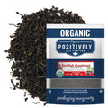 Organic Positively Tea Company English Breakfast Black Tea Loose Leaf 16 Ounce