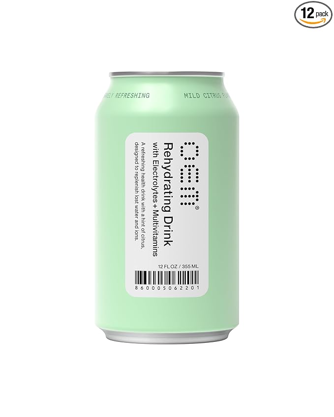 OEM Rehydrating Drink with Electrolytes Mulit-Vitamins Low Calorie Natural Ingredients 12 Fl Oz (Pack of 12)
