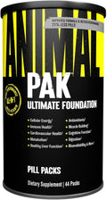 Animal Pak - Convenient Multivitamin for Men &amp Women Daily All-in-One Vitamin &amp Supplement Pack - Zinc Vitamins C B D Amino Acids and Immune Support - Sports Nutrition Performance - 44 Co