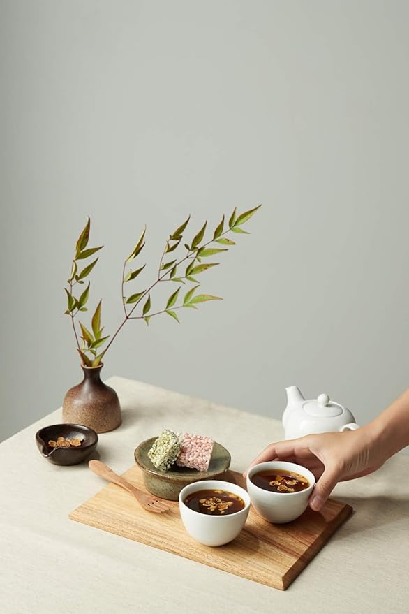 Damtuh Jujube Tea (Red Date Tea) – Traditional Korean Herbal Blend with Walnuts &amp Almonds 50 Sticks