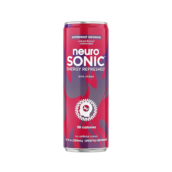 Neuro Sonic Superfruit Infusion 12 Fl Oz Can (Pack of 12)