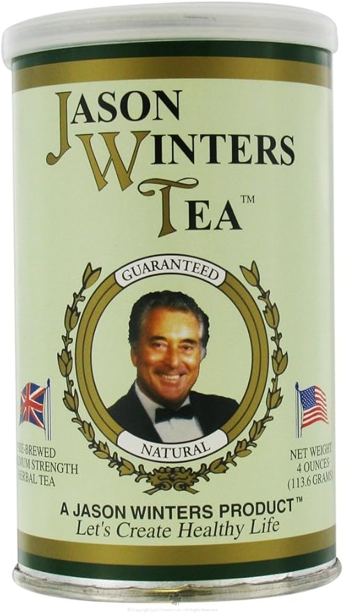 Jason Winters Classic Blend Pre Brewed Maximum Strength Herbal Tea - 4 Oz Pack of 3