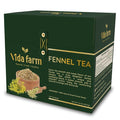 VIDA FARM 125 Fennel Tea Bags 100% Natural Dried Fennel Herbal Tea No Sugar No Caffeine
