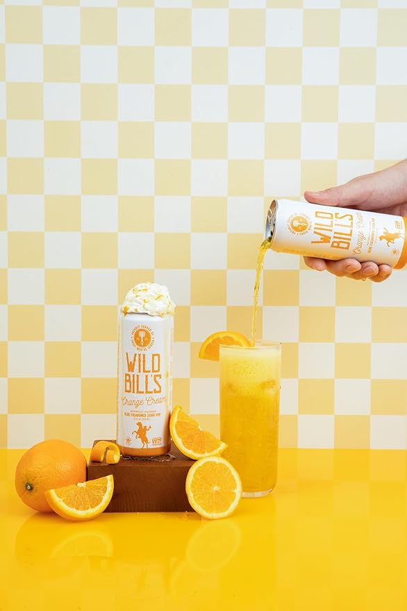 Wild Bill's 12 Flavor Craft Soda Soft Drinks Variety Pack Root Beer Strawberry Cream Cola + MORE Pure Cane Sugar NO High Fructose Corn Syrup Caffeine &amp Gluten Free Vegan (12 oz 12-Pack)