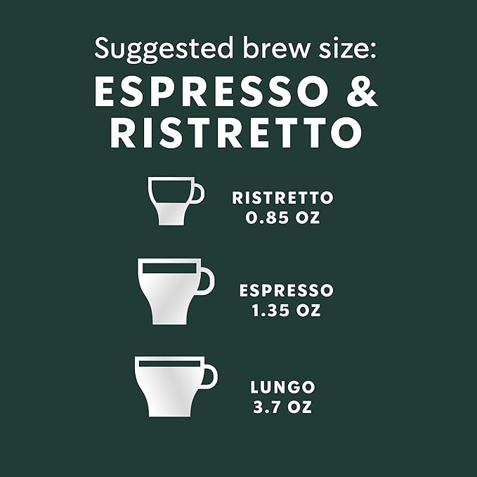 Starbucks by Nespresso Original Line Vanilla Flavored Coffee Espresso Pods 10 Count (Pack of 10)