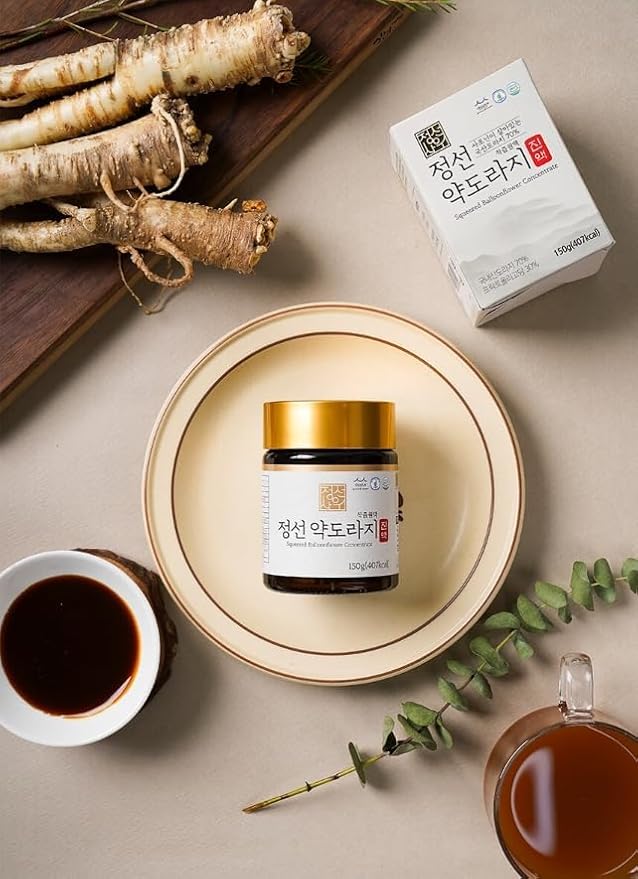 Korean Bellflower Root Extract (Doraji) Concentrate – Natural Plant-Based Concentrate for Throat Support 150g