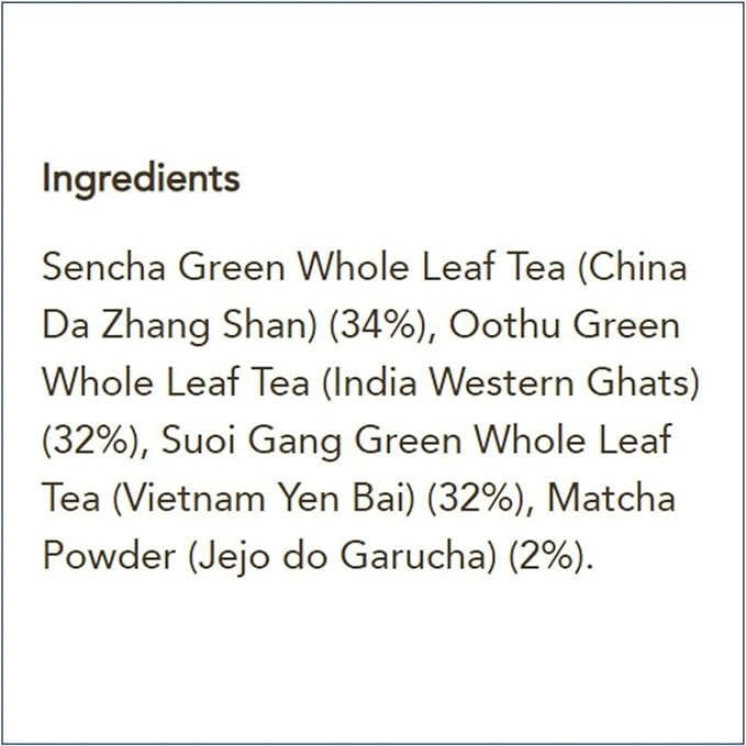 Pukka Supreme Matcha Green Organic Herbal Tea 20 individually wrapped Tea Bags (Pack of 6)