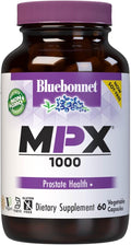 BlueBonnet Nutrition MPX 1000 Prostate Support - Prostate Health Supplements for Men - Saw Palmetto Pumpkin Seed Stinging Nettle Beta Sitosterol &amp Plant Sterols - Non-GMO Vegan - 60 Capsules