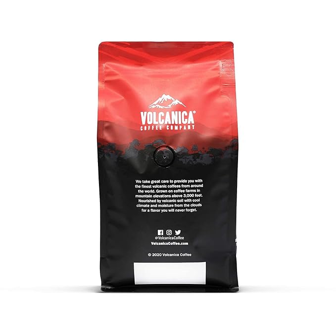 Kenya Peaberry Coffee Ground Fresh Roasted 16-ounce