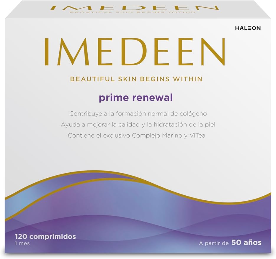 Imedeen Prime Renewal Tablet (120 Count) Skin Collagen Formula for 50 Plus Skincare Beauty Supplement