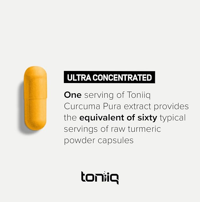 Turmeric Curcumin - Ultra High Potency 60:1 Extract with 97% Curcuminoids - 1200mg Per Serving - Black Pepper &amp MCT Oil for Enhanced Absorption - Third-Party Lab Tested - 120 Capsules
