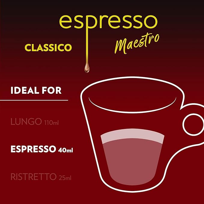 Lavazza Espresso Classico Medium Roast 100% Arabica Aluminum Capsules Compatible with Nespresso Original Machines 10 count (pack of 6) Value Pack – Packaging may vary