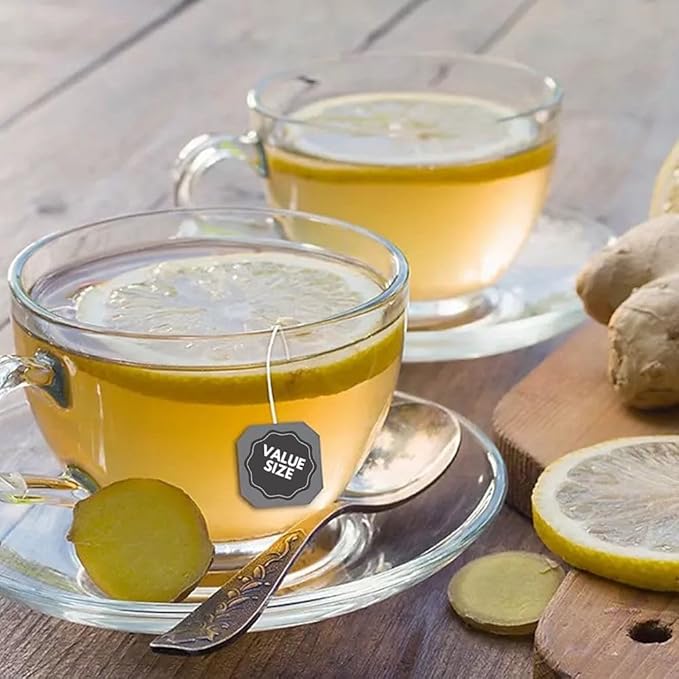 Bigelowwss Organic Lemon Ginger Herbal Tea 60 ct. w/A Storage Bag
