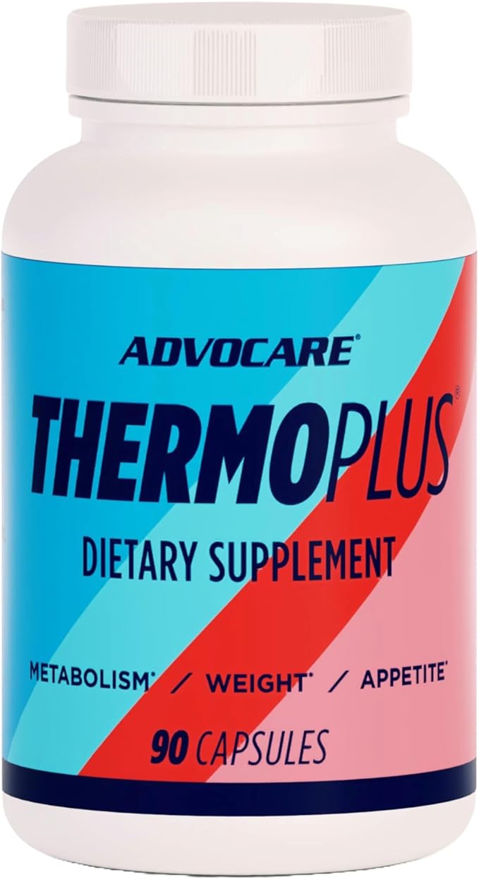 AdvoCare ThermoPlus Vitamin &amp Herbal Dietary Supplement - Supports Healthy Metabolism* - Contains Thiamine Sage Extract &amp Oolong Tea Extract - 90 Capsules