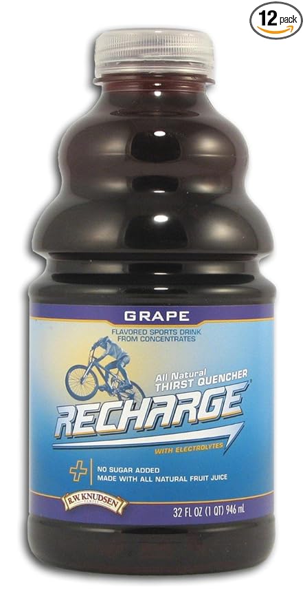 Knudsen Recharge Grape - 12 x 32 ozs.