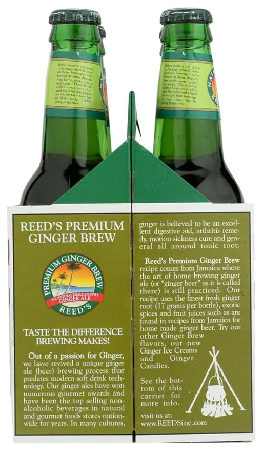 Reed's Premium Ginger Brew 24 Pack